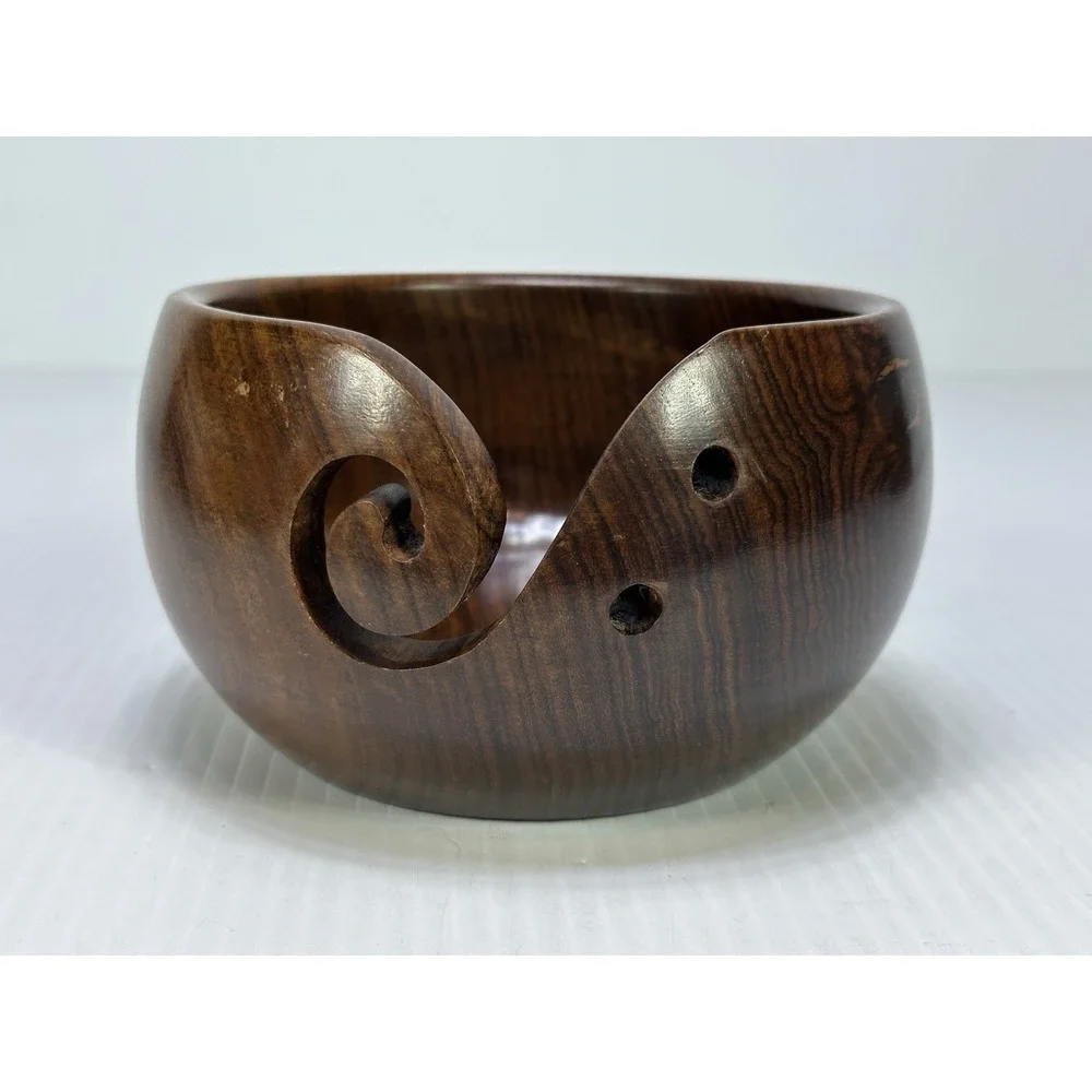 Wooden Premium Yarn Bowl 5